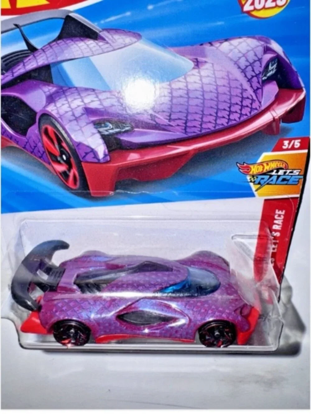 Hot Wheels Street Shrieker Netflix Let's Race 2025 66/250 3/5 New Sealed